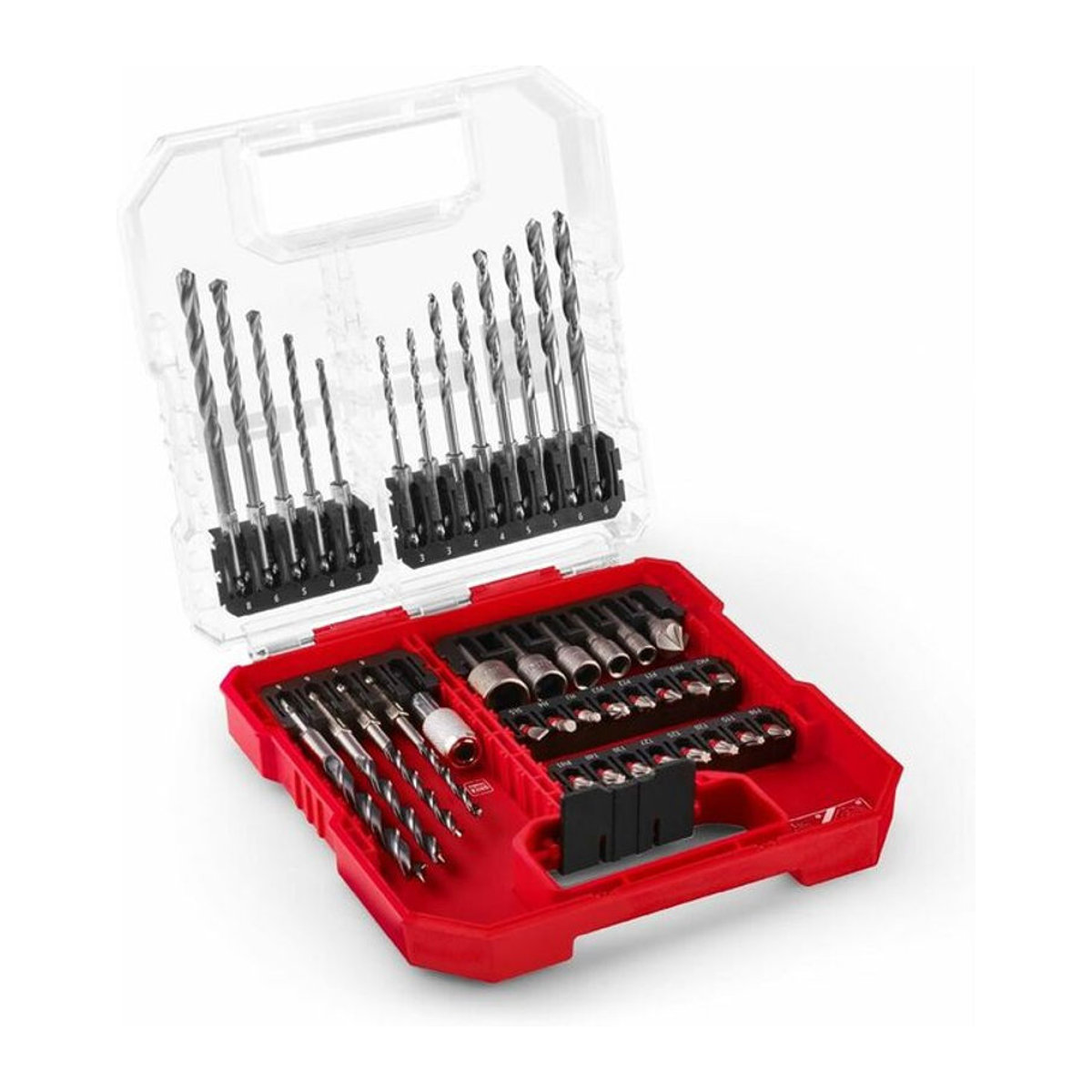 Einhell 40-teiliges Bohrer- und Bit-Sortiment für Metall, Stein und Holz inklusive Schnellwechselbithalter und Senker - Bild 2