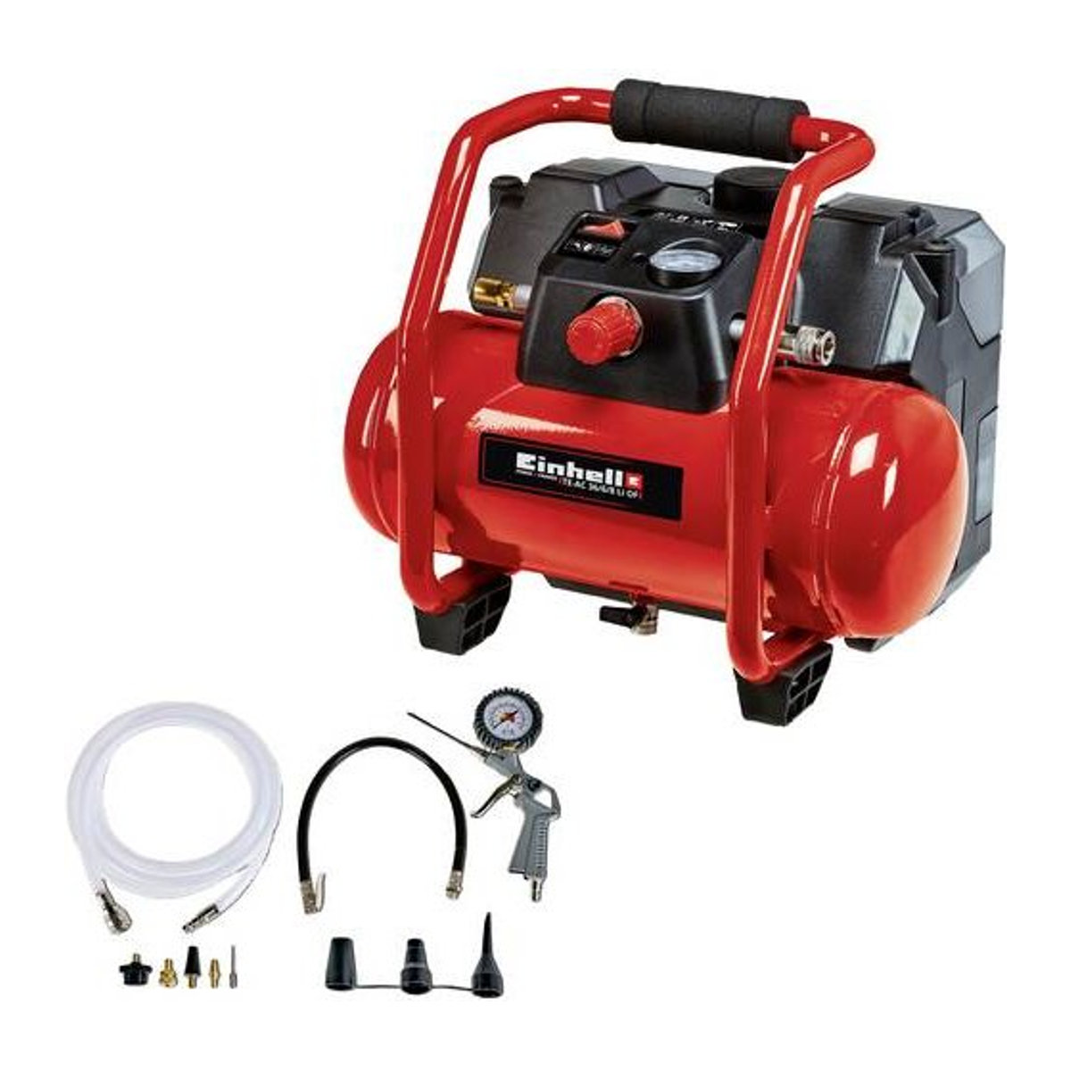 Einhell Kompressor Power X-Change TE-AC 36/6/8 Li Solo mit 8 bar und 1 Zylinder - Bild 1
