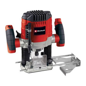 Einhell Oberfräse TC-RO 1155 E mit Drehzahlregelung und Zubehör