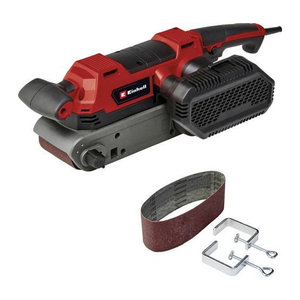 Einhell TE-BS 850 E Bandschleifer mit 850 W Leistung, 75 mm Bandbreite und 533 mm Bandlänge