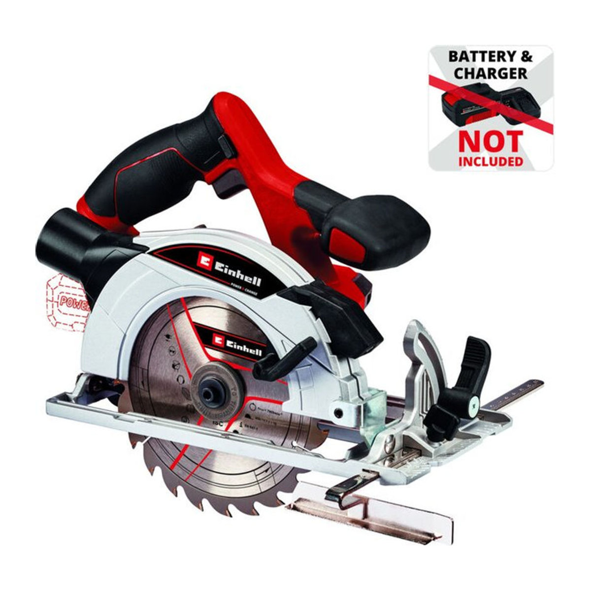 Einhell TE-CS 18/165-1 Li Solo Akku-Handkreissäge mit 165 mm Sägeblatt - Bild 2