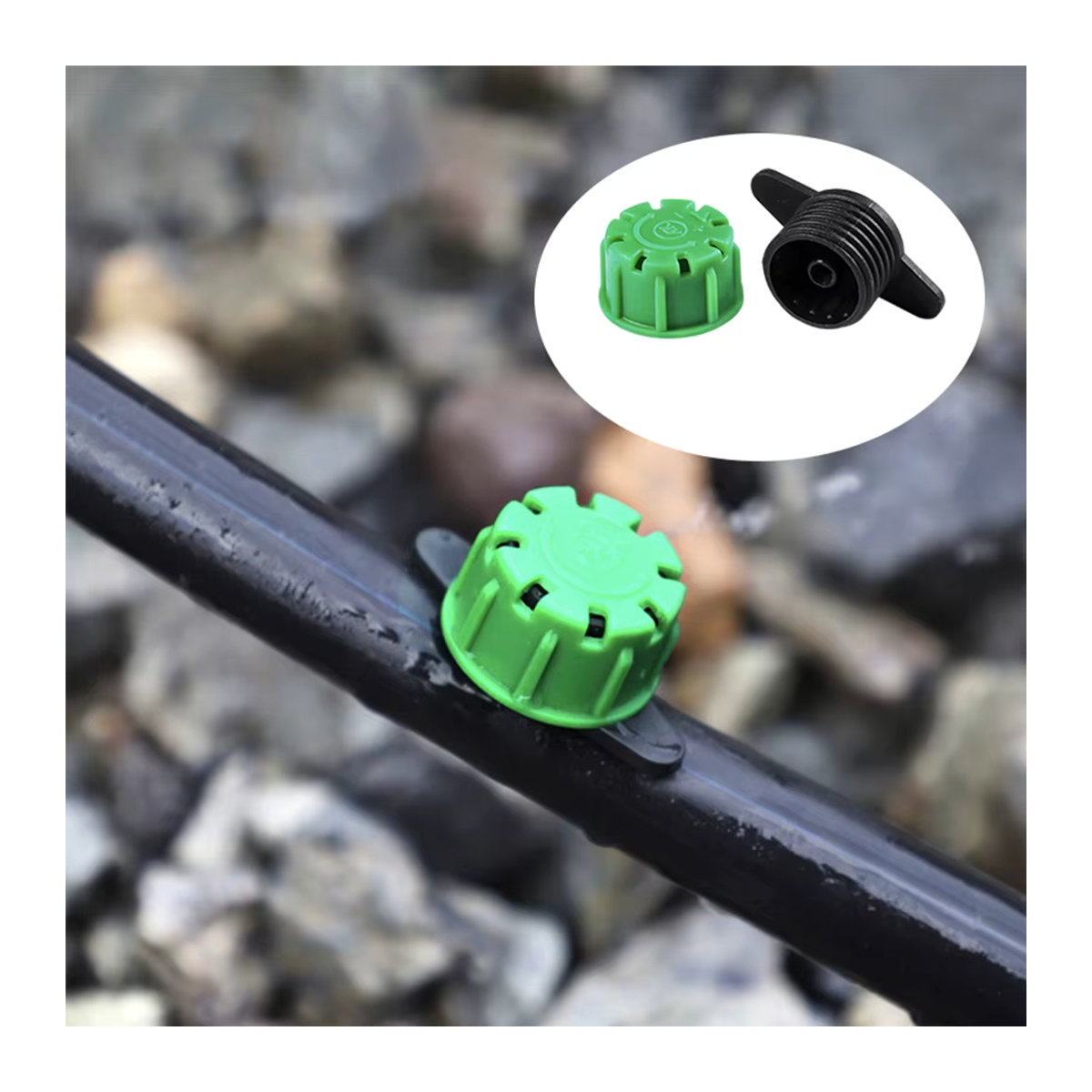 Einstellbarer Mikrotropfbewässerungssprinkler Gushing Dripper von pengliu mit 1/4 Zoll Anschluss - Bild 4