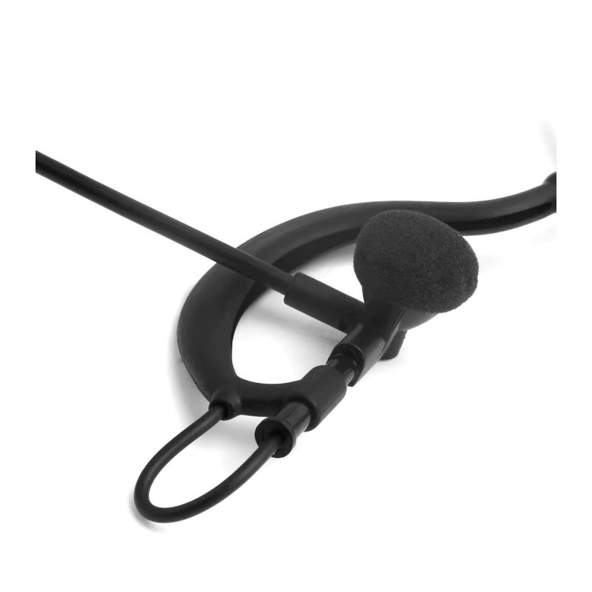 ejeas V6C Schiedsrichter Ohrhaken Kopfhörer mit 3,5mm Buchse und Mikrofon in Schwarz für Vnetphone V6C/V4C Motorrad Helm Interphone - Bild 3