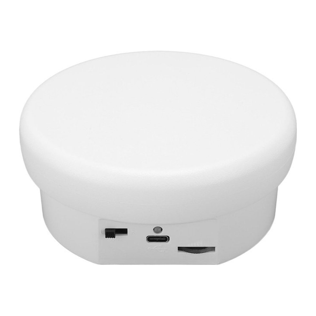 Elektrische 360 Grad Drehbasis von mfySpace als drehbarer Präsentationsständer für Schmuck mit USB- und Batteriebetrieb und 3 kg Tragfähigkeit - Bild 1