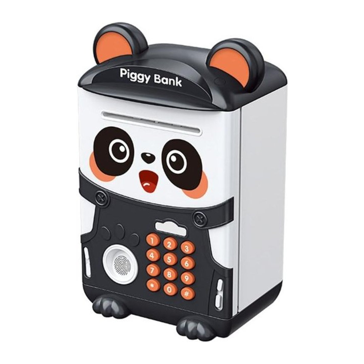 Elektrisches Panda-Sparschwein von Wucifang Bags mit Fingerabdruck-Passwort-Safe für Kinder - Bild 1