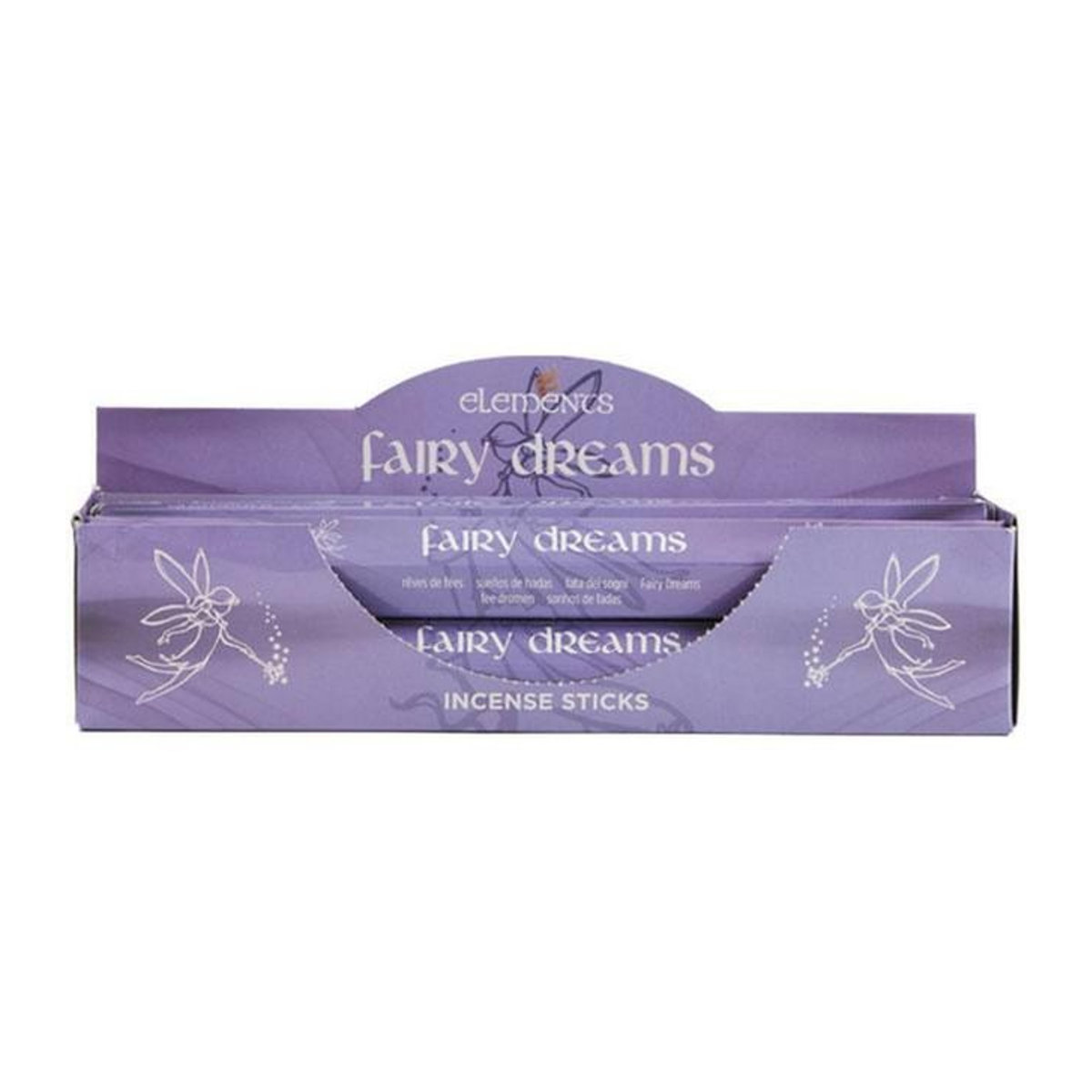 Elements Fairy Dreams Räucherstäbchen violett, 6 Packungen - Bild 1