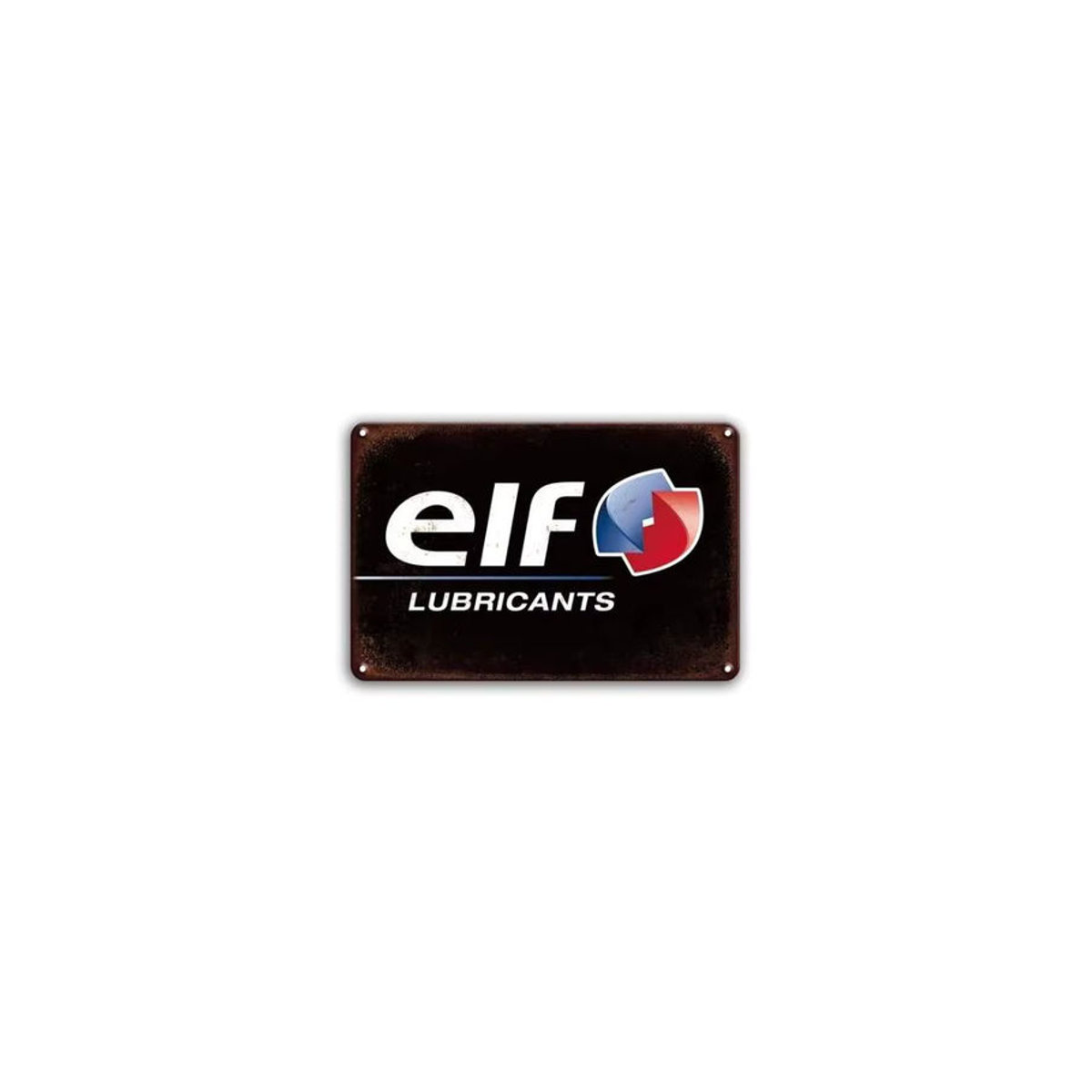 Elf Gleitmittel Retro Metallschild Wandkunst für Garage und Männerhöhle, mehrfarbig - Bild 1