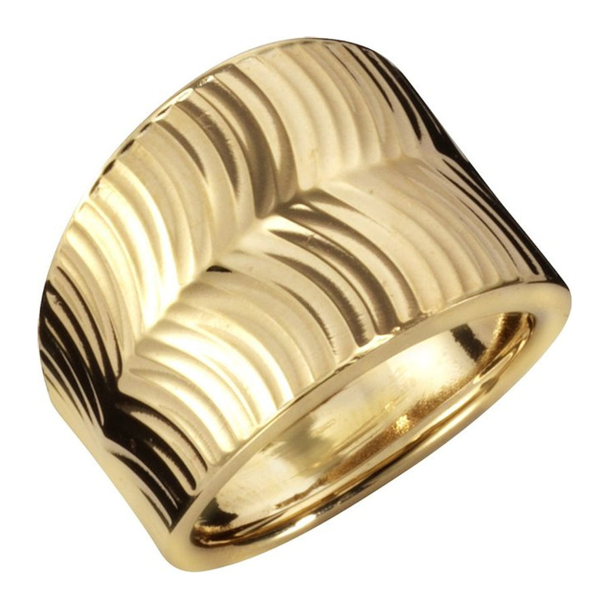 Ellen K. Fascination Ring 333 in Gold mit Diamant-Optik - Bild 1