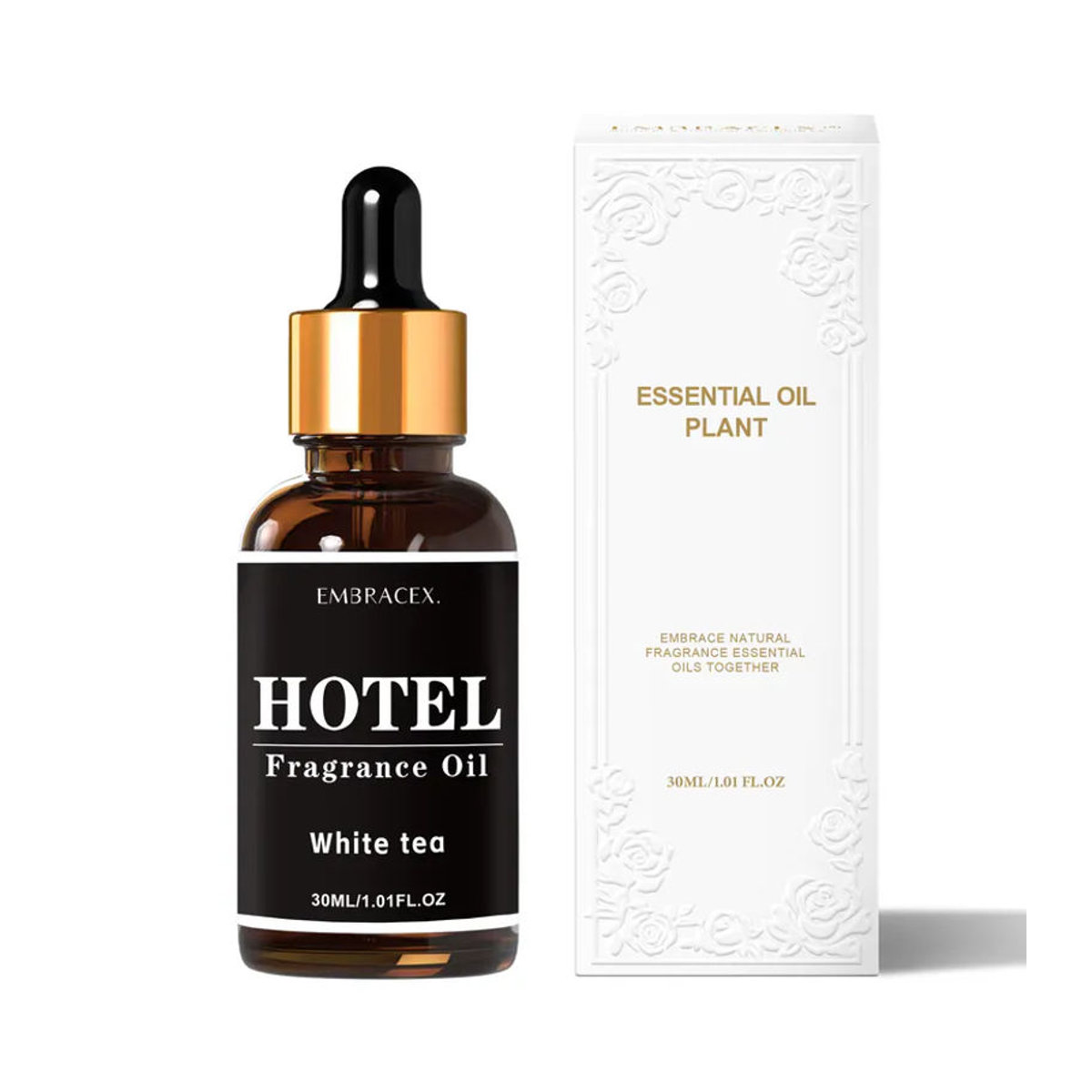 EMBRACEX Ätherisches Öl Weißer Tee in brauner Glasflasche, 30 ml - Bild 6