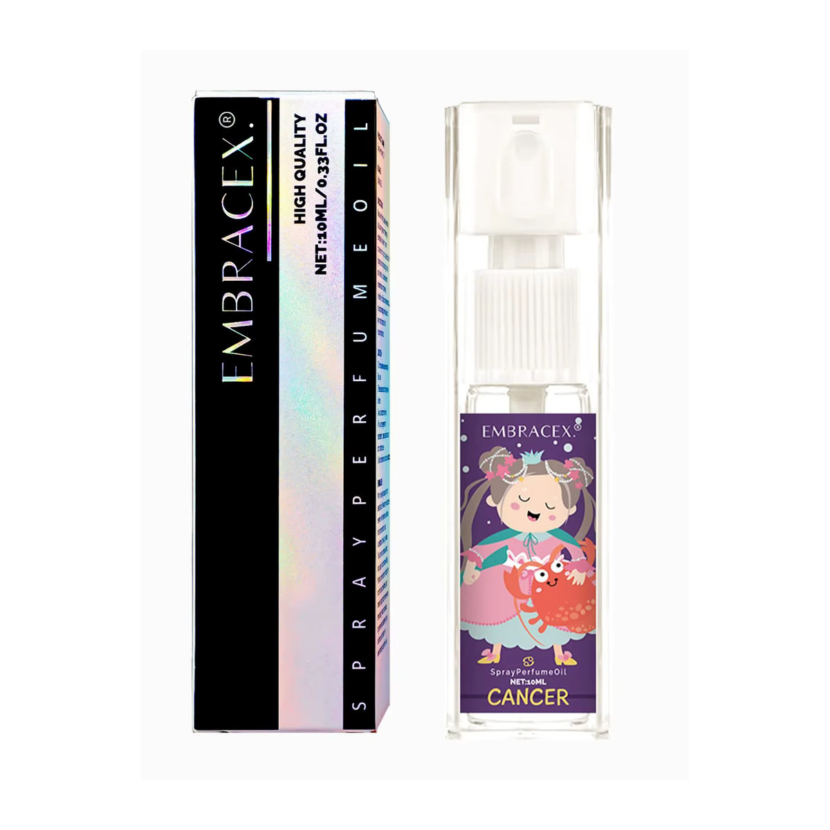 EMBRACEX Krebsspray Parfüm mit aromatischen ätherischen Ölen und 12 Sternzeichen für Damen, 10 ml - Bild 5