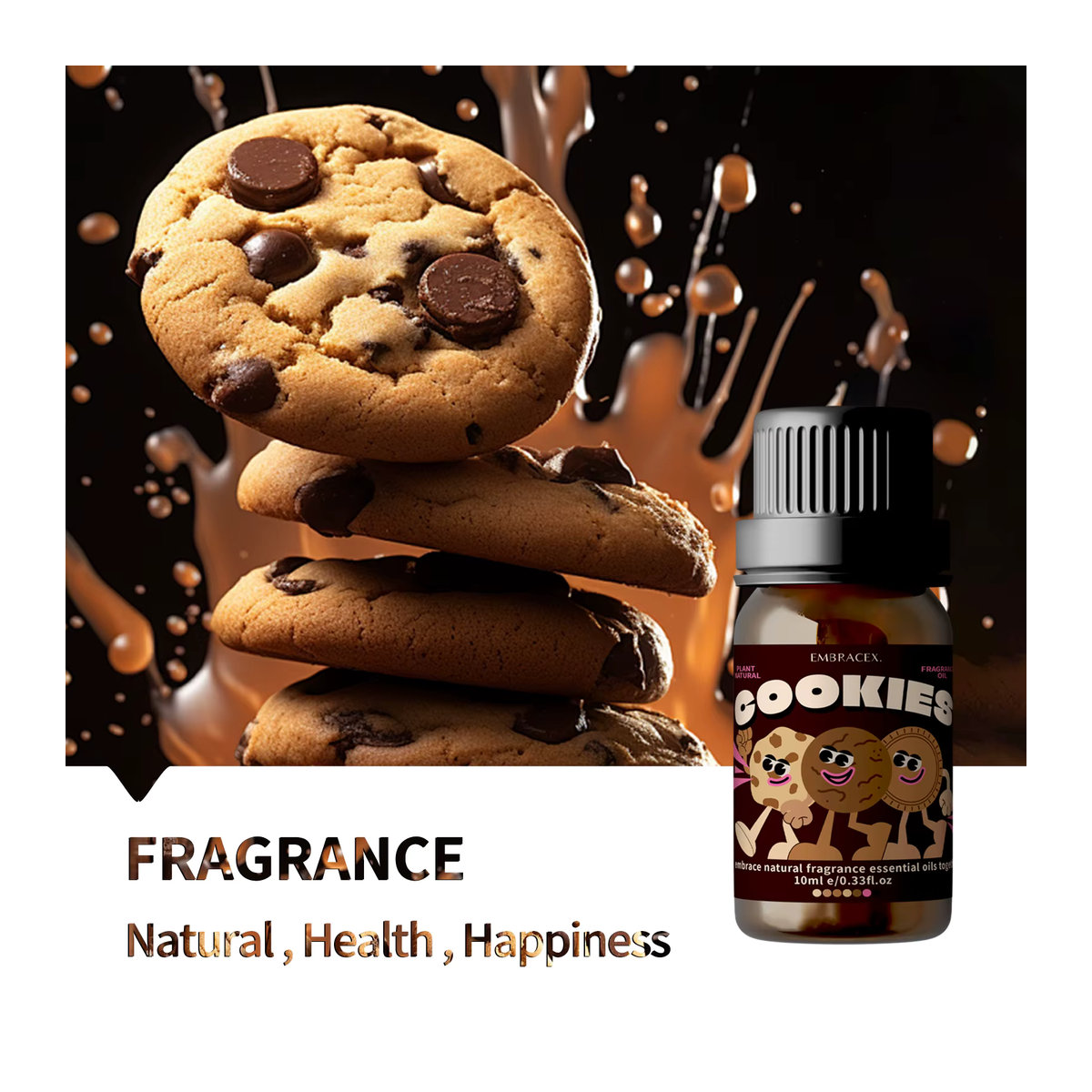 EMBRACEX Parfüm Öl Kekse Duft für Aromatherapie, 10 ml - Bild 2
