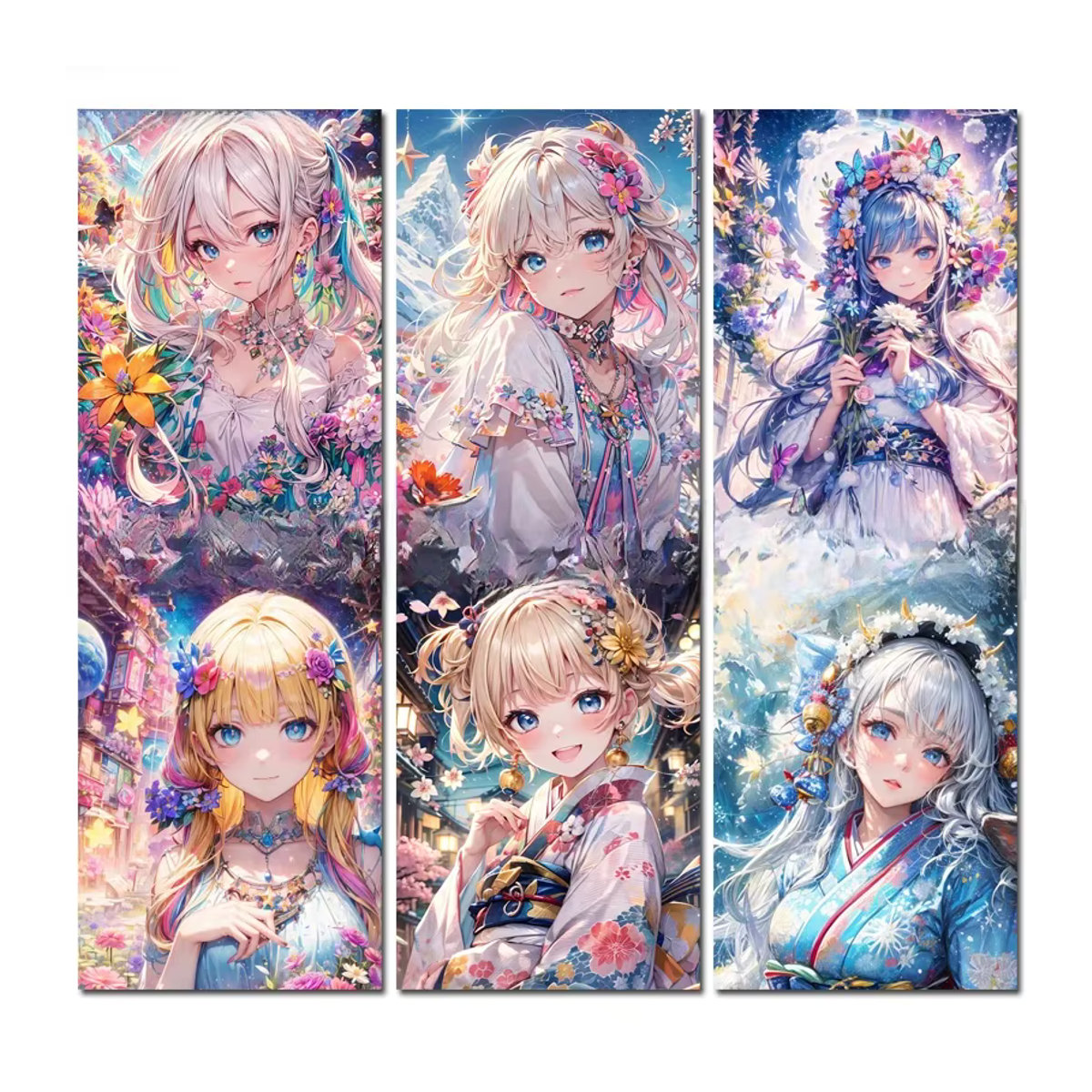 EmmLiAn Diamond Painting Set Anime Fee Motiv in Mehrfarbig als Wandmontage mit Kristall Mosaik für deine Wohnkultur - Bild 4