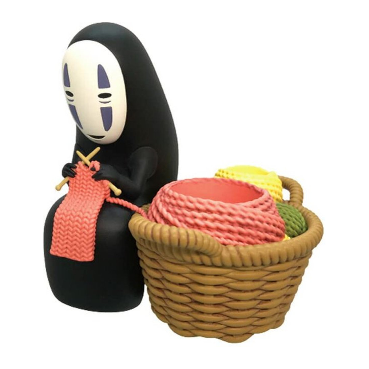 Ensky Studio Ghibli Chihiros Reise ins Zauberland Siegelhalter Ohne Gesicht schwarz B/T/H: 15,0 x 15,0 x 8,0 cm - Bild 1