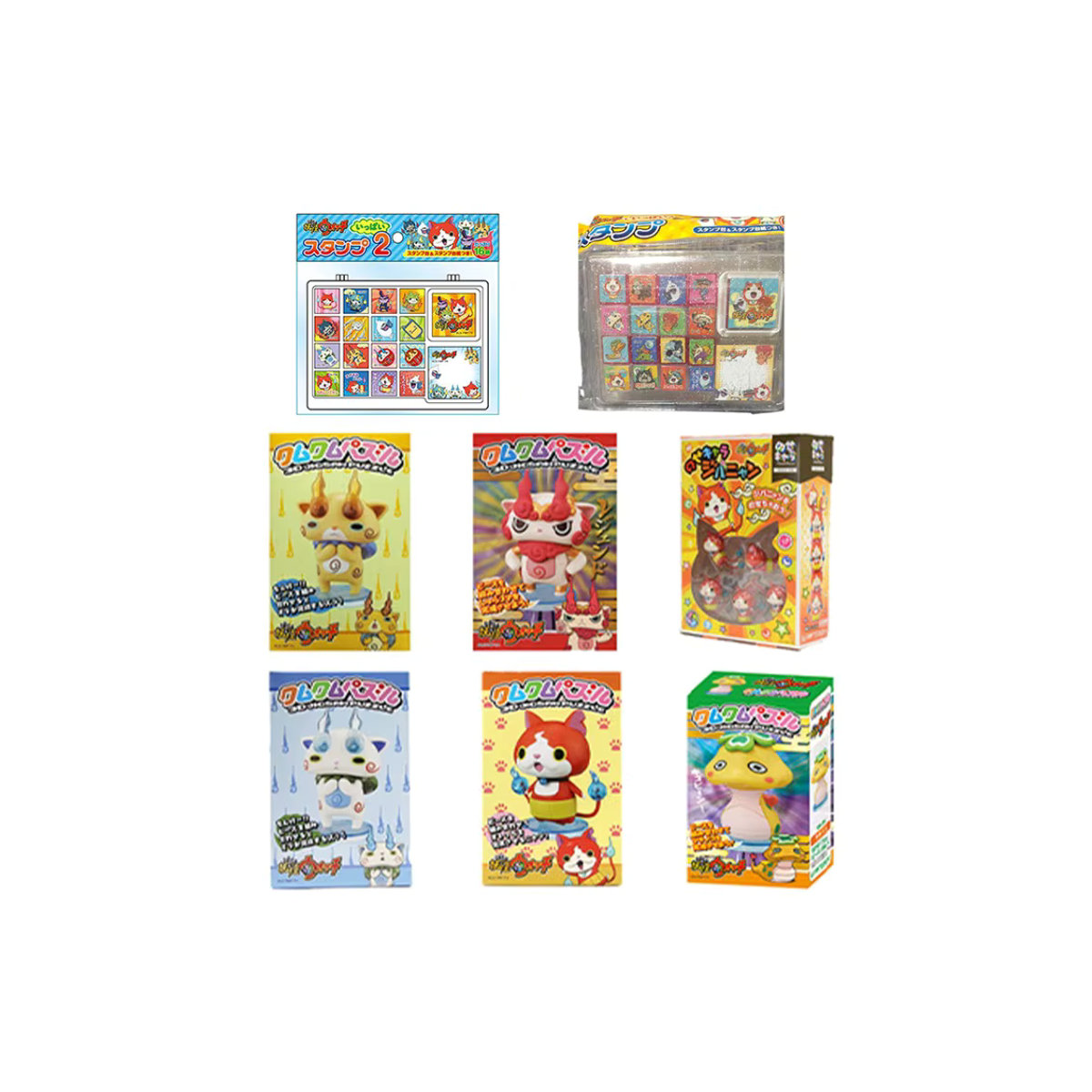 Ensky Yo-Kai-Uhr Tsuchinoko TMU-30 Jibanyan Kumkum 2er-Serie Figuren aus Kunststoff, mehrfarbig - Bild 3