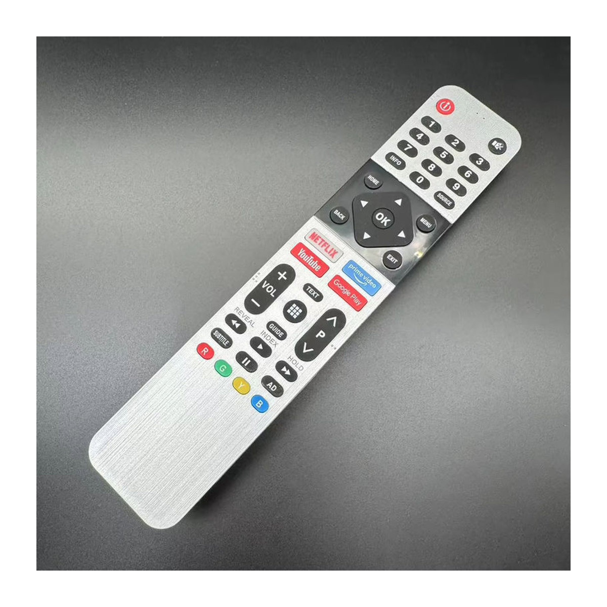 Ersatzfernbedienung für Skyworth Coocaa Android TV in Schwarz/Weiß - Bild 2