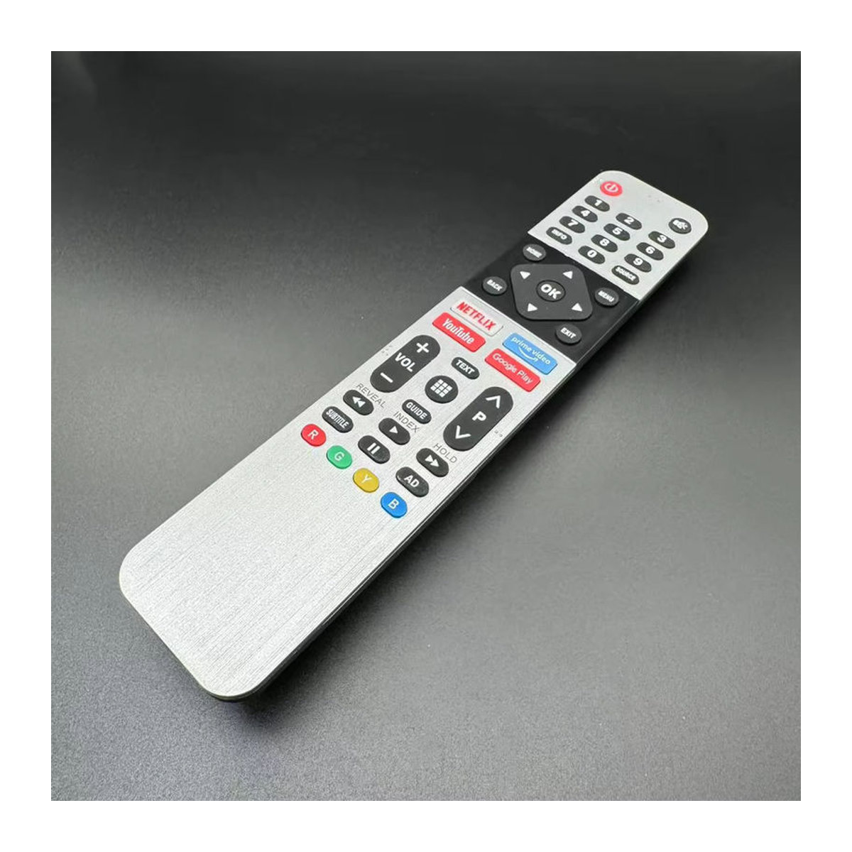 Ersatzfernbedienung für Skyworth Coocaa Android TV in Schwarz/Weiß - Bild 3