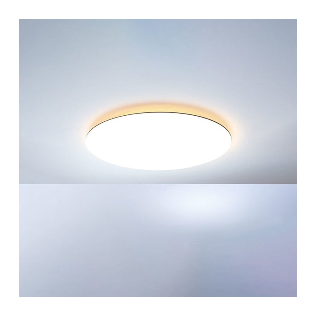 Escale Blade 24 LED Wand- und Deckenleuchte in Weiß mit 2700K im modernen minimalistischen Design - Bild 1