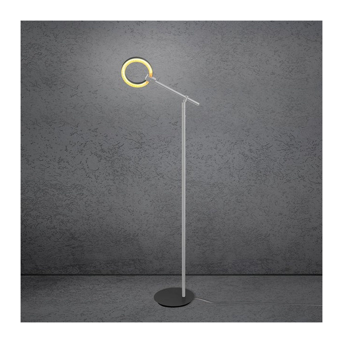 Escale Select Midnight LED-Leseleuchte aus Aluminium in Anthrazit und geschliffenem Aluminium - Bild 1