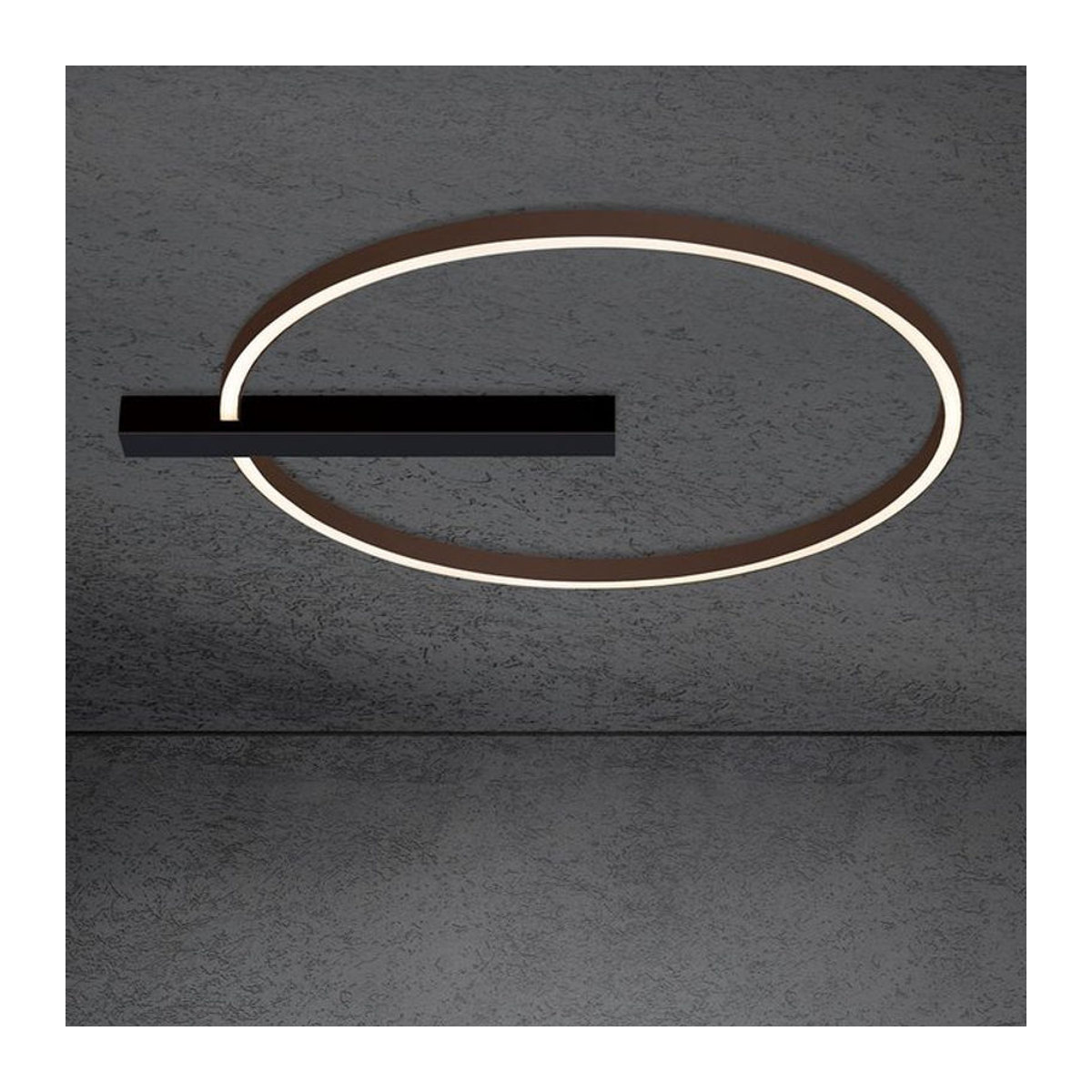 Escale Select Midnight Moderne LED-Deckenleuchte in Schwarz und Bronze mit warmweißem Licht - Bild 1