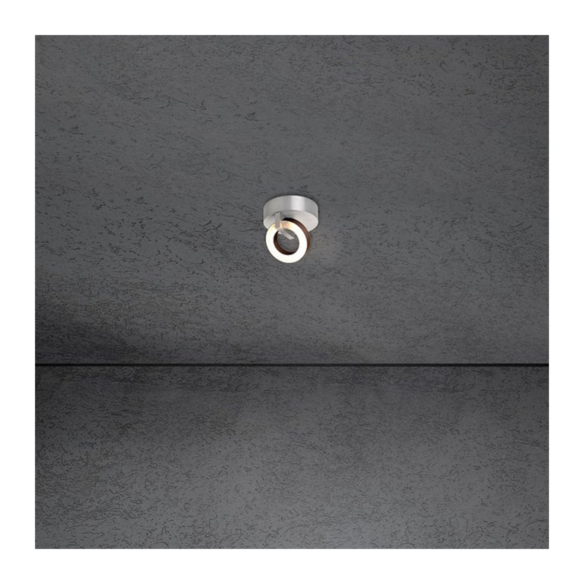 Escale Select Midnight Spot LED-Deckenstrahler 1-flammig aus Aluminium in Bronze und Braun - Bild 1
