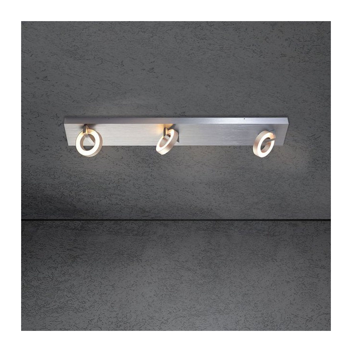 Escale Select Midnight Spot LED-Deckenstrahler 3-flammig aus Aluminium in Taupe und Alufarben - Bild 1