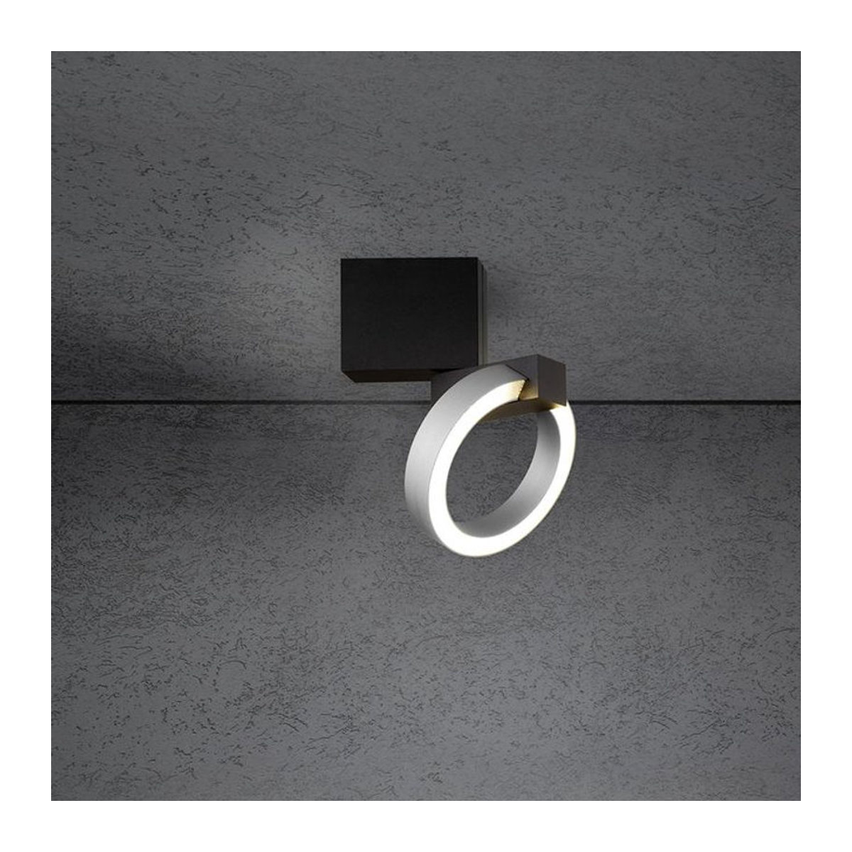Escale Select Midnight Tech-Spot LED-Deckenstrahler aus Aluminium in Schwarz - Bild 1