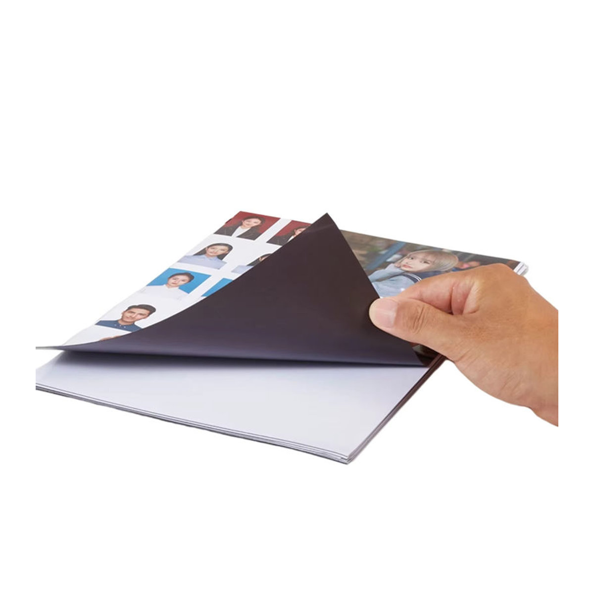 ESHANG 5er Set bedruckbare Magnetfolien in Weiß, mattes Fotopapier für Tintenstrahldrucker, Dicke: 13,5 mm, Rechteckig - Bild 4