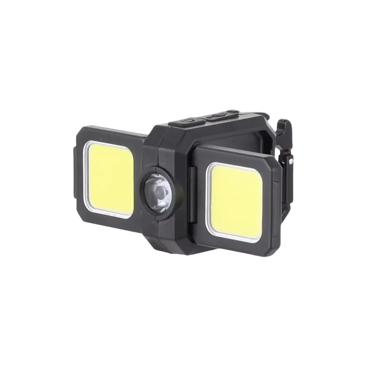 ESMARTER COB-Schlüsselanhänger-Arbeitsleuchte mit Dual-Lichtquelle, 5 Modi, wiederaufladbar, tragbares LED-Licht für Camping und Wandern - Bild 3
