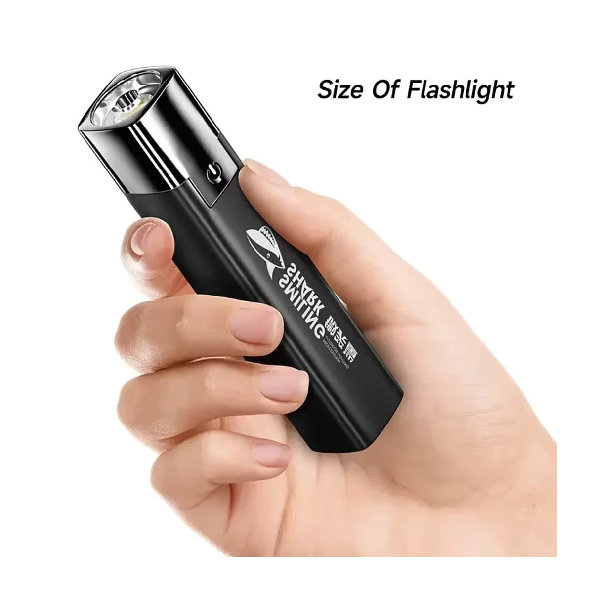 ESMARTER LED-Taschenlampe USB wiederaufladbar mit 18650 Akku wasserdicht für Camping, Jagd und Outdoor - Bild 6
