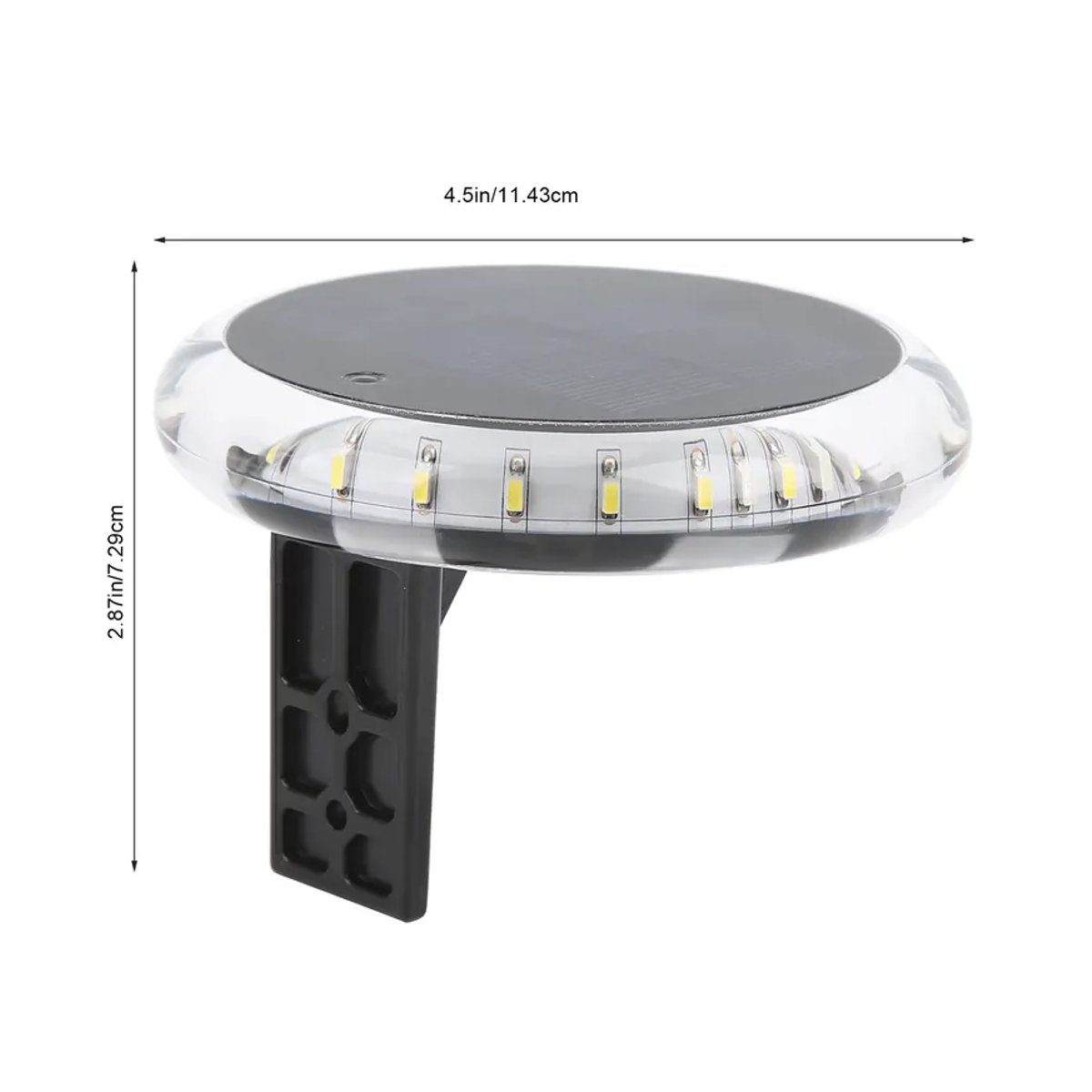ESTINK Solarbetriebenes Outdoor-Navigationslicht mit IP67 Wasserdichtigkeit, 6 Modi und drahtloser Fernbedienung - Bild 5
