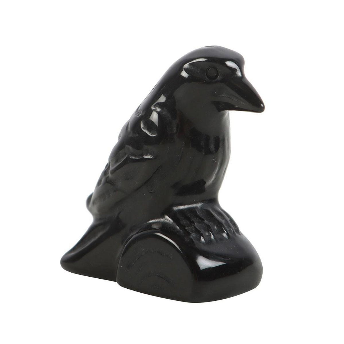Etwas Anderes Obsidian Rabe Ornament in Schwarz - Bild 2