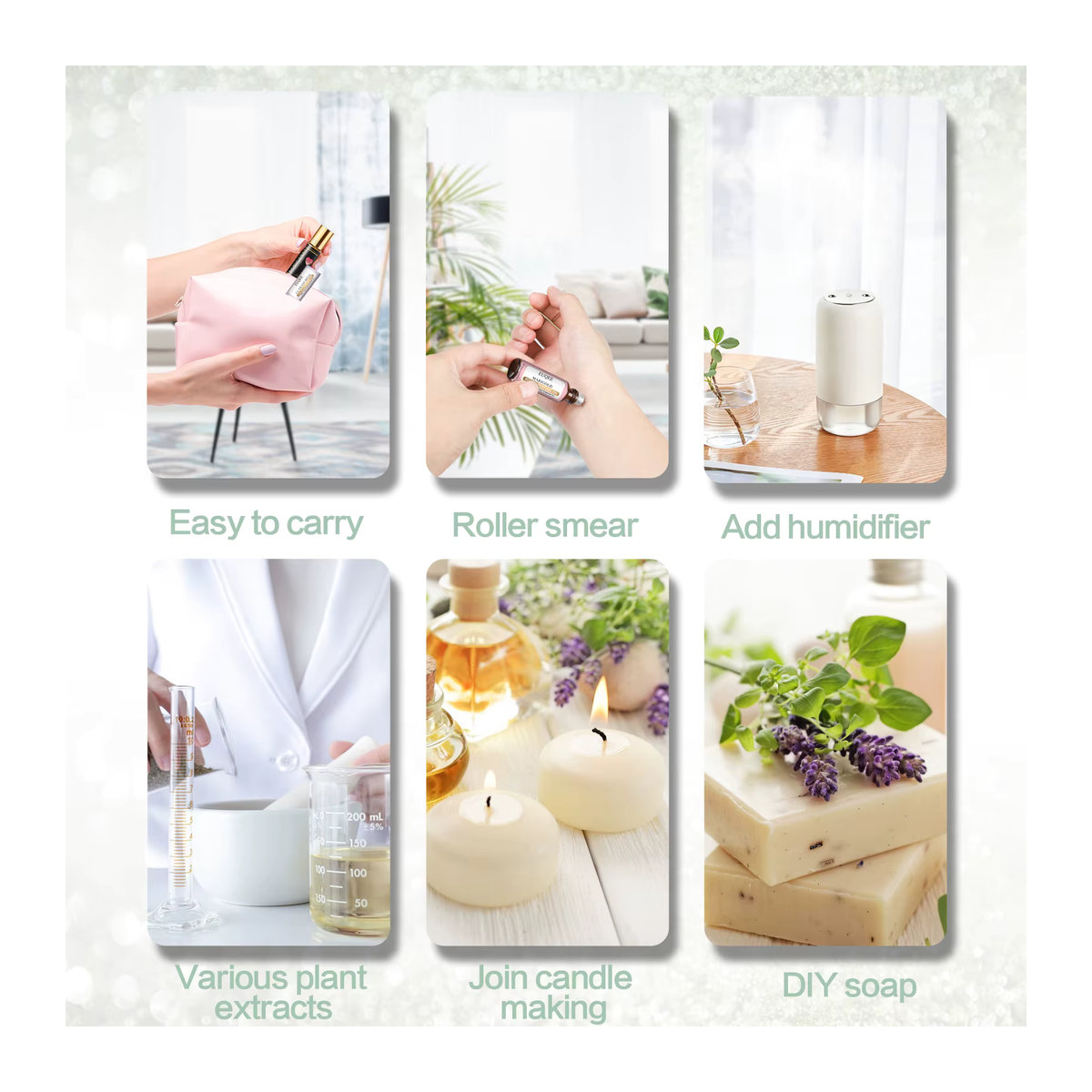 EUQEE Duftöl Kokosnuss-Vanille für Aromatherapie und DIY-Projekte, 10 ml - Bild 3