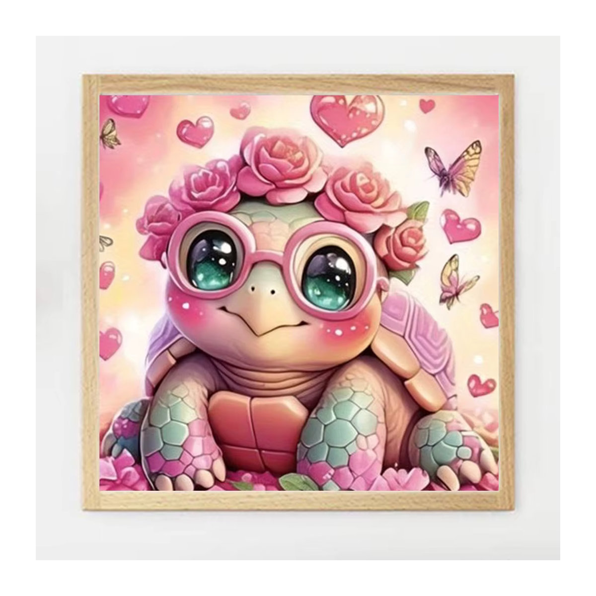 Ever shine DIY Diamantmalerei Schildkröte als Wanddekoration für Kinder in Mehrfarbig - Bild 3