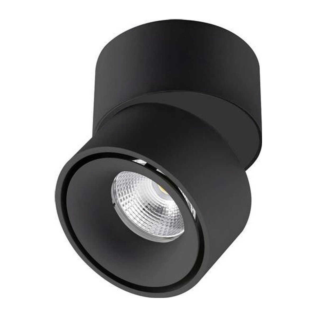 EVN AS200909D2W LED Einbaustrahler Deckenspot Schwarz Warmweiß Modern - Bild 1