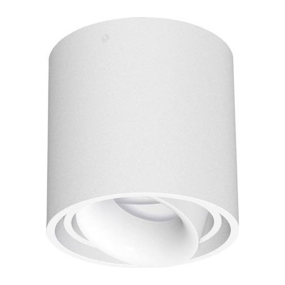 EVN Aufbauleuchte 941001 als minimalistischer Deckenspot mit GU10 Fassung in Weiß - Bild 1