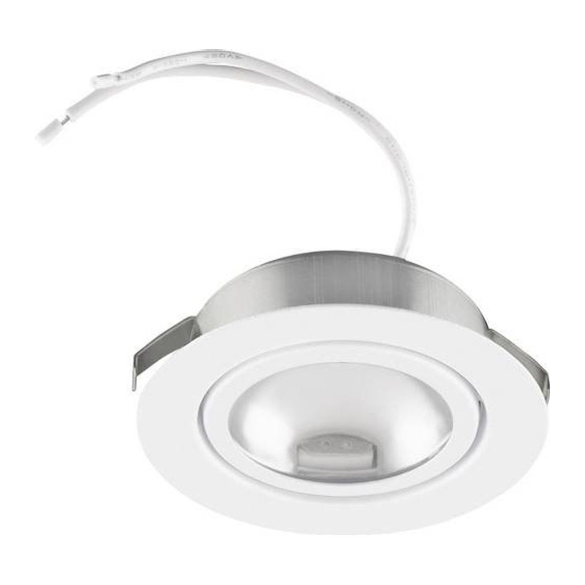 EVN Einbauleuchte Halogen G4 20W Weiß minimalistisch - Bild 1