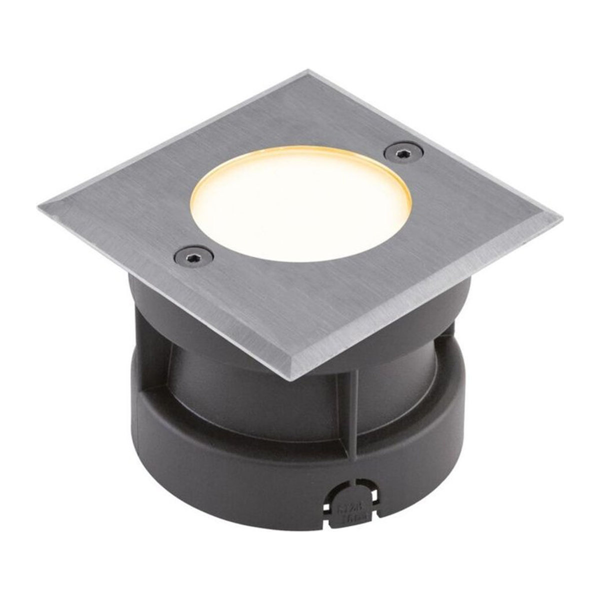 EVN LED-Boden-Einbauleuchte 6742502 EDS in Edelstahl und Weiß mit 2.5W als moderner Einbaustrahler und Wegeleuchte - Bild 1