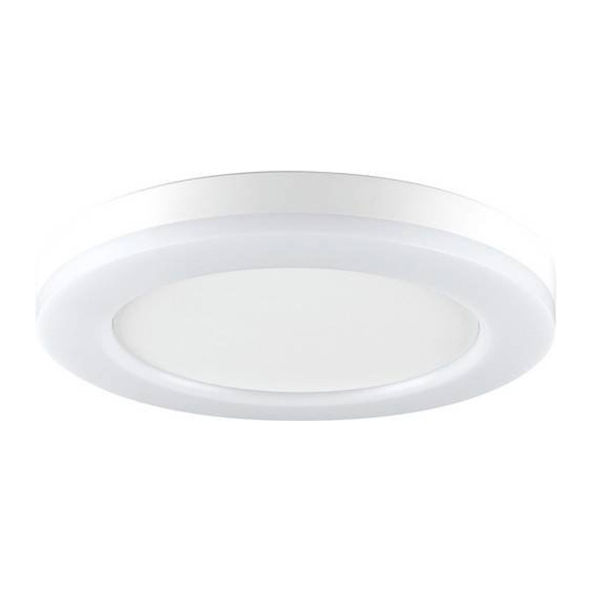 EVN LED-Deckenleuchte RF40250125 in Weiß mit minimalistischem Design - Bild 1