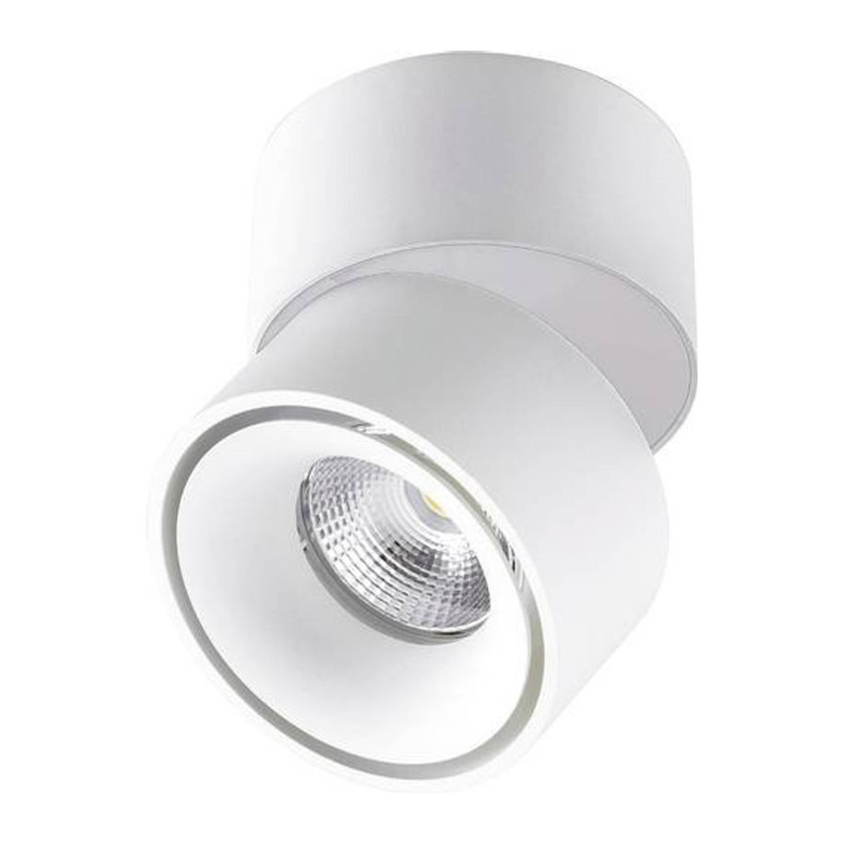 EVN LED Deckenstrahler AS200901D2W in Weiß, moderner Einbaustrahler mit integriertem warmweißem Licht - Bild 1