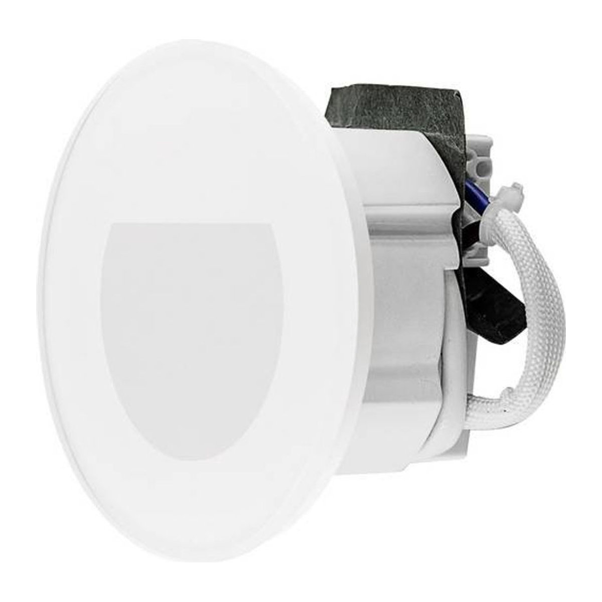 EVN W800102 LED-Wandeinbauleuchte in Weiß mit minimalistischem Design - Bild 1