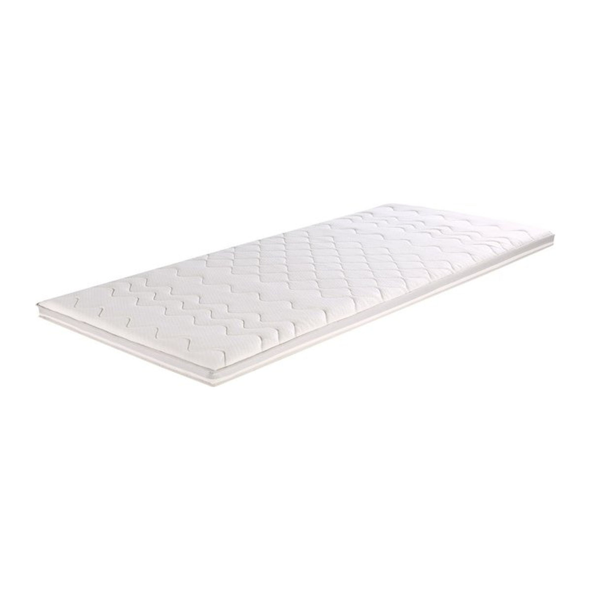 f.a.n. 7-Zonen THERMO-Watergel Topper XXL Soft Plus, Weiß, B: 90 cm, L: 200 cm - Bild 1
