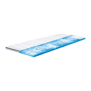 f.a.n. frankenstolz Topperauflage Evina Relax Gelart in Weiß oder Blau, Breite: 80 cm, Länge: 200 cm