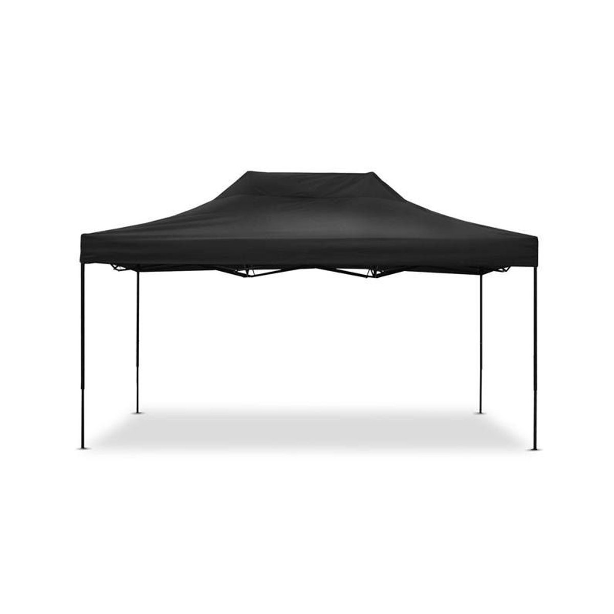 Faltpavillon Tourtecs Schwarz B/T/H: 4,5 x 3 m mit Sofortaufbau und Wetterschutz - Bild 2