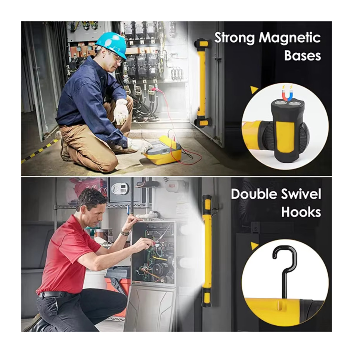 FANZHI Magnetisches Arbeitslicht mit 5200-mAh-Akku als Unterhauben-Arbeitslampenbalken für Autoreparaturen und Außenbeleuchtung - Bild 4