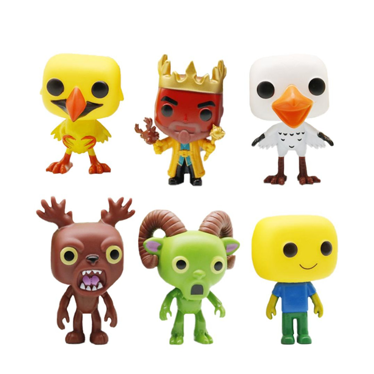 Fashnics 99 Nächte im Wald Actionfigur aus Vinyl als Tierfigur Ornament für Cosplay und Dekoration in Multicolor - Bild 1