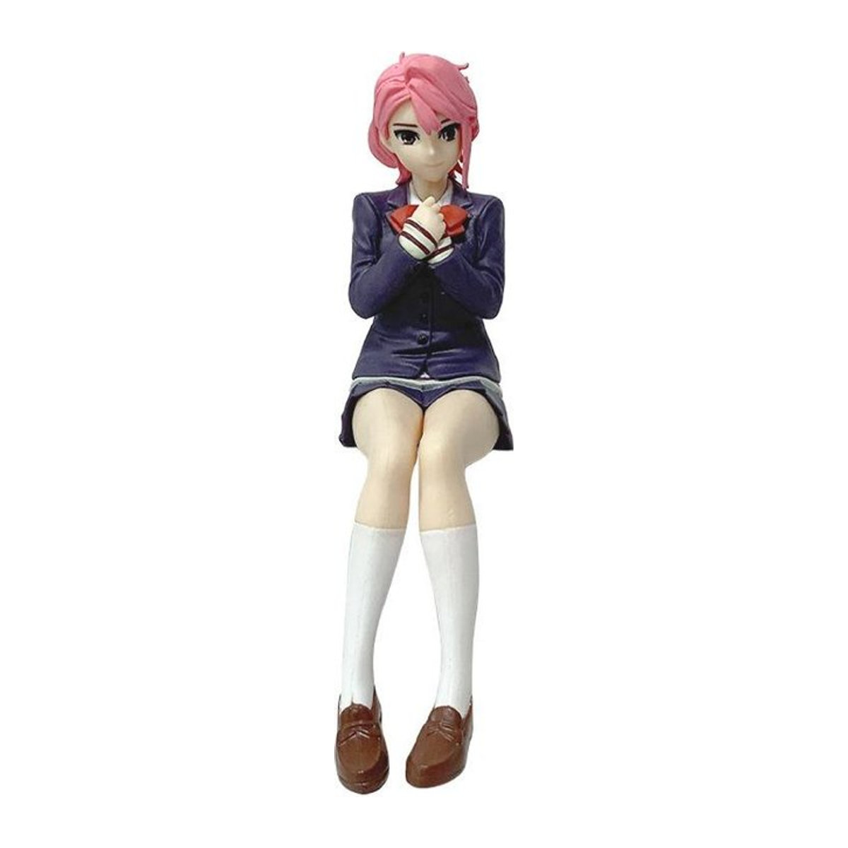 Fashnics Anime Ayase Momo und Shiratori Okarun Actionfigur in sitzender Pose, Multicolor PVC Statue für Fans - Bild 1