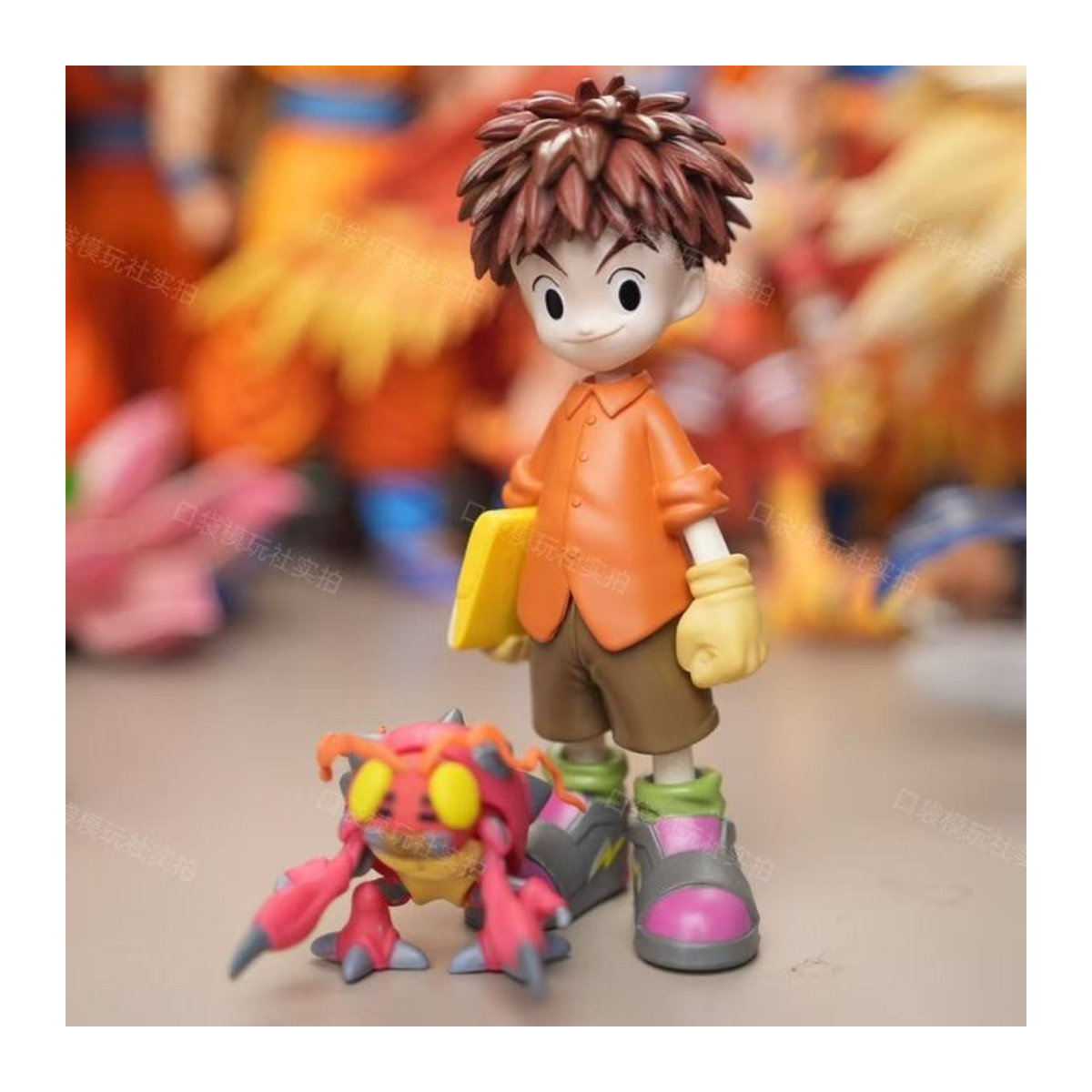 Fashnics Anime Digimon Adventure Figur Izumi Koshiro und Tentemon aus PVC - Bild 1