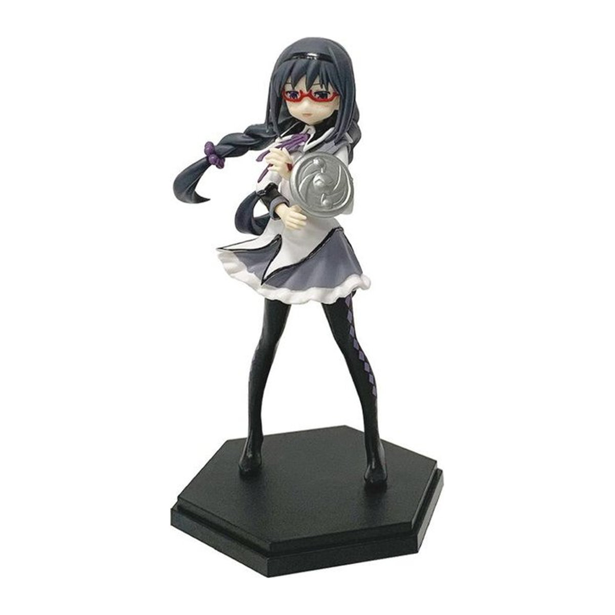 Fashnics Anime-Figur Akemi Homura aus Madoka Magica aus PVC in Weiß, Lila und Schwarz, Höhe: 16,5 cm - Bild 1