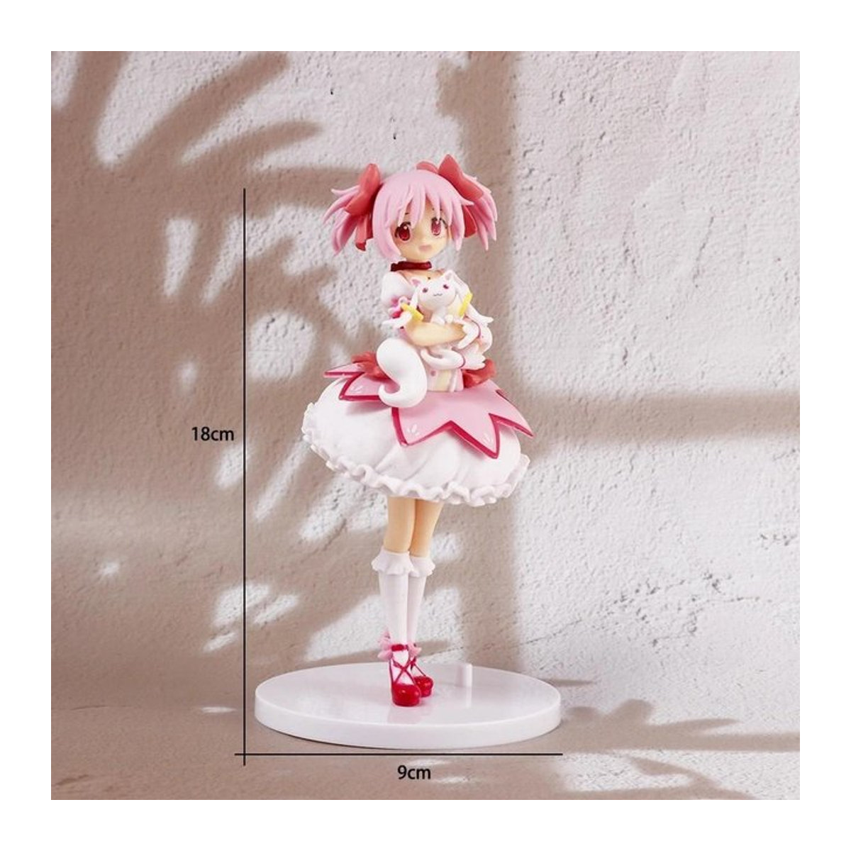 Fashnics Anime Figur Kaname Madoka aus Puella Magi Madoka Magica, Farbe: pink, Höhe: 17 cm - Bild 1