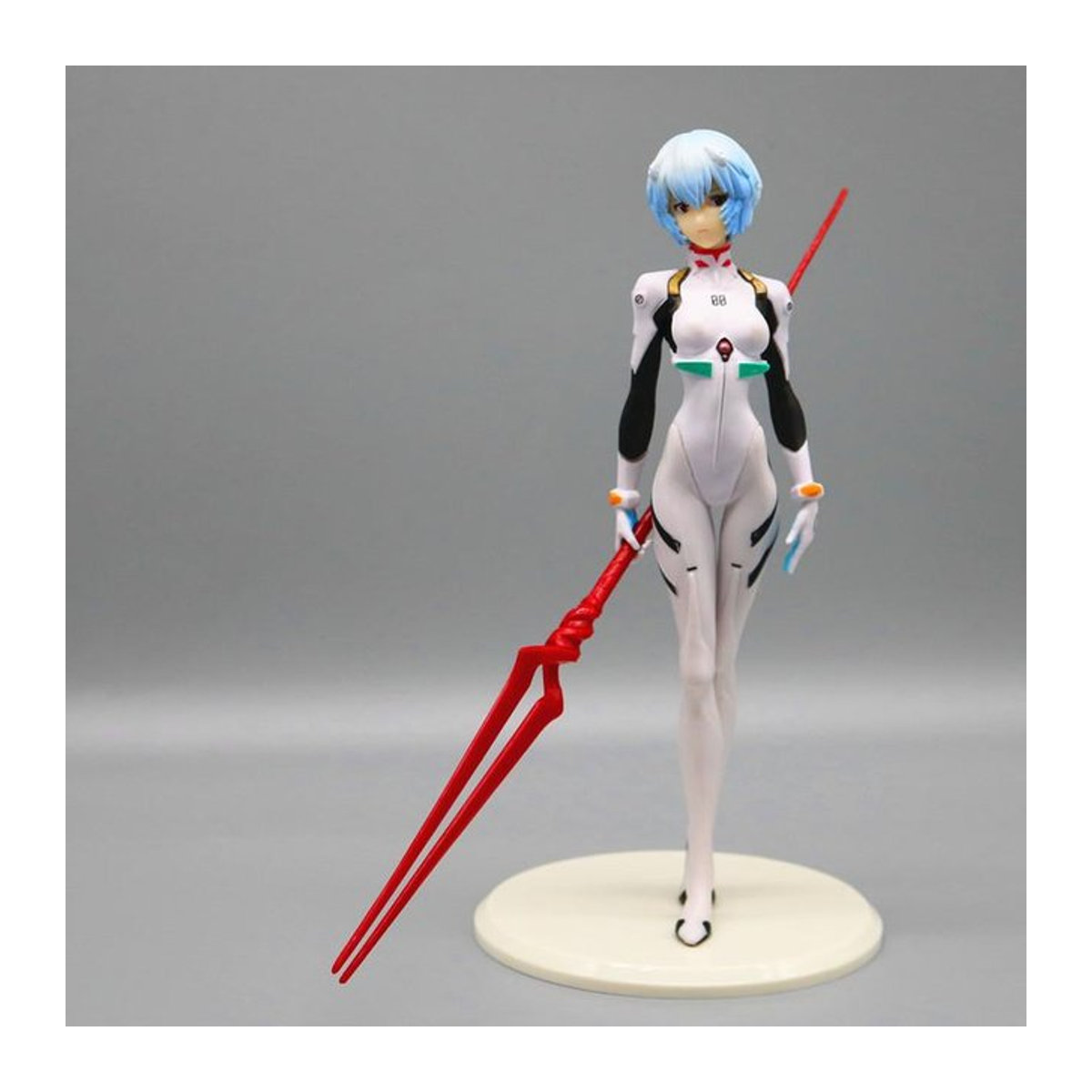 Fashnics Anime-Figur Neon Genesis Evangelion Ayanami Rei und Asuka Makinami aus PVC, Höhe: 22 cm - Bild 1